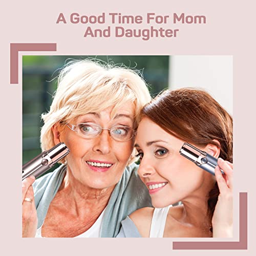 Facial Hair Removal Device for Women Blue & Gold Painless & Reusable