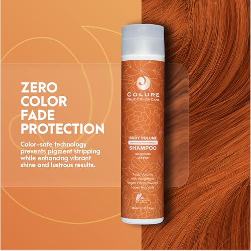 COLURE Volumizing Body Shampoo 10 Fl Oz - Sulfate-Free Thinning Hair Wash - Variation of THIS listing