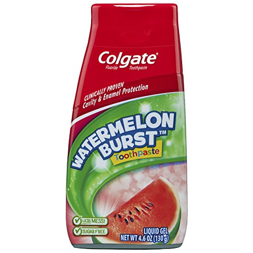 Kids Watermelon Bubblegum Fluoride Toothpaste 4.6oz Pack of 24 - Pediatric Oral Care