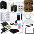 Lash Extension Kit for Beginners - Black C Variation with Eyelash & Practice Face