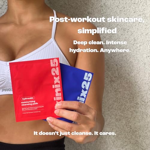 Hydracalm & Aquafresh Facial Cleansing Pads ? 20 Individually Wrapped Cotton Wipes | On-the-Go Face Wipes for Travel, Gym & Daily Skincare | Hydrating + Oil-Control Cleansing Pads for All Skin Types