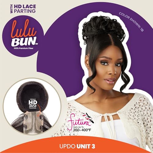 Sensationnel Lulu Bun Updo Hair Extensions Dark Brown - Easy Protective Style