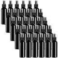 30 Pack 4oz Black Spray Bottles - Refillable Fine Mist Containers for Perfume, Cleaning, Essential Oils, Travel
