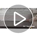 Green King Mattress Topper with Deep Pocket - Bamboo Viscose Pillow Top, 8-21 Inch Fit