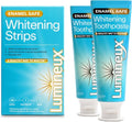 Lumineux Whitening Starter Set with 7 Treatment Strips & 2-Pack Toothpaste - 1 Month Supply