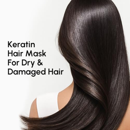 MAREE Deep Conditioning Hair Mask for Damaged Hair - Hydrating Protein, 10 Fl Oz, White Pack
