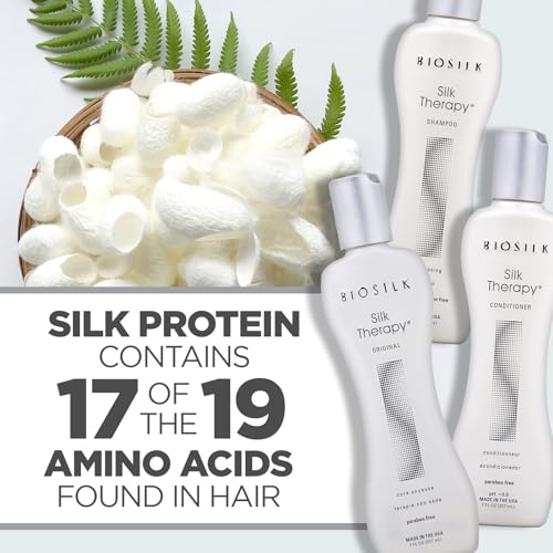 BioSilk Silk Therapy Hair Care Set - Shampoo & Conditioner 7oz Each
