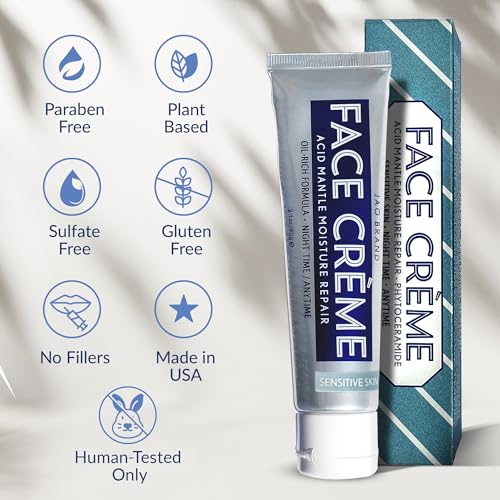 Jao Brand Face Crème for Sensitive Skin 2.1 oz – Gentle Moisturizer