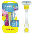 Gillette Venus Tropical Value Pack 6 Disposable Razors 3 Blades