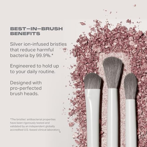 Professional 7-Piece Eye Makeup Brush Set for Eyeshadow Eyeliner & Brows