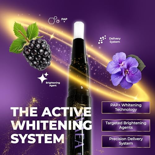 Dr. White's AVAEA Noir Violet Whitening Pen - Blackberry + Violet Variation