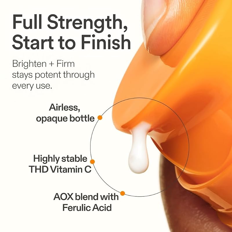 Vitamin C Serum for Face 15% THD Ascorbate | Brightens & Firms Skin