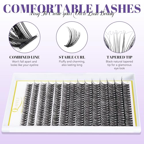 False Eyelash Kit with Glue, Tweezers & Curler - Reusable Natural & Dramatic Styles, Variation 1