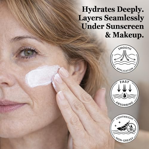 Dead Sea Day Cream for Hydrating and Anti-Aging - 3.52 Oz