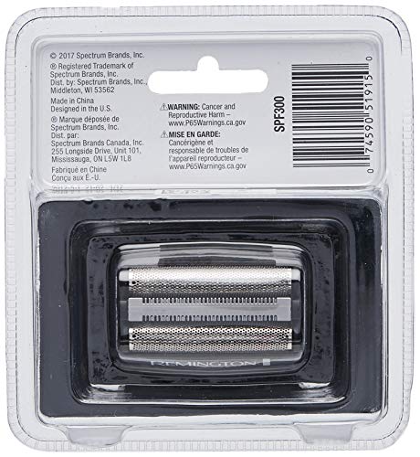 Electric Razor Shaving Bundle with Replacement Screens and Cutters - Men’s Grooming Kit