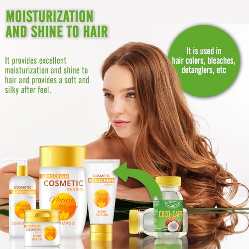 Plant-Based Emollient Coco-Caprylate 200g Natural Skin & Hair Care Ingredient