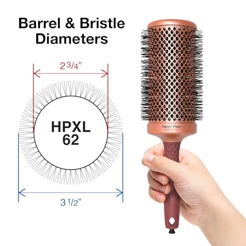 Olivia Garden HeatPro Speed XL 2 3/4” Thermal Round Hair Brush for Blowouts