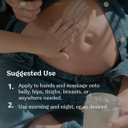 Pregnancy Stretch Mark Cream - Natural Plant-Based Hydration & Skin Elasticity