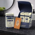 The Brick pH Balanced Bar Soap for Men 3 Pack - Bergamot Scent, Executive Variation