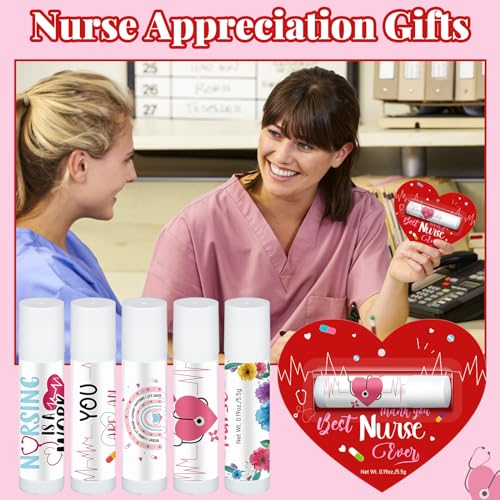 Classic 15 Pack Nurses Appreciation Lip Balm Set - Honey Flavor, Nurse Week Gifts