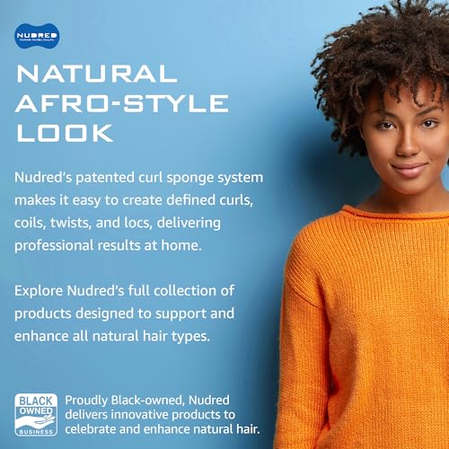 Hair Twisting Brush for Black Men & Women Large Holes Afro Dreads Coil Styling