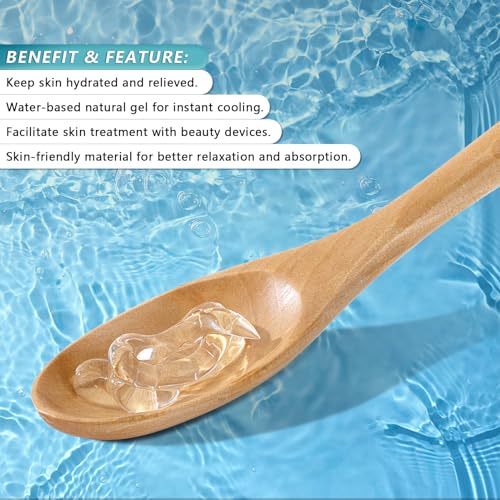 Conductive Gel for Face Microcurrent Skin Soothing and Hydrating, Pack of 2