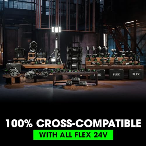 FLEX 24V Cordless Jobsite Fan 1100 CFM Portable Cooling Tool