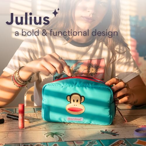 dearcloud Paul Frank Julius Cosmetics Bag - Lightweight Makeup Bag & Travel Organizer (Julius)