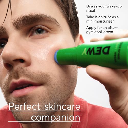 Hydrating Face Serum Stick - Dewy Caffeine-Replenishing Skin Care, Travel-Friendly