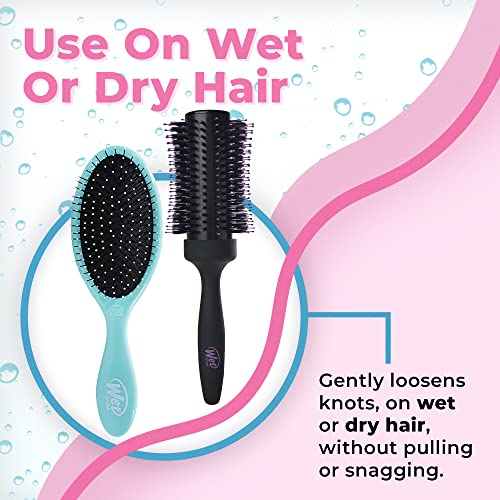 Wet Brush Detangler Hair Brush for Fine Hair - Soft IntelliFlex Bristles