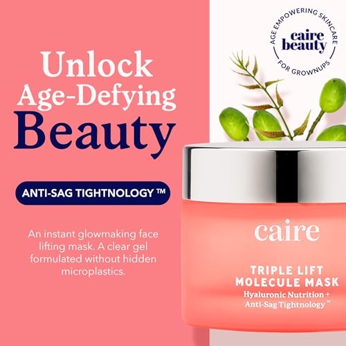 Caire Beauty Anti-Aging Hyaluronic Acid Gel Cream Face Lift Mask 40 ml (1.35 Fl Oz)