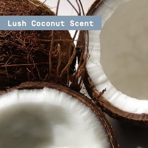 Enriching Coconut Bar Soap Pack of 4 - Nourishing Men's Shower Soap 7oz