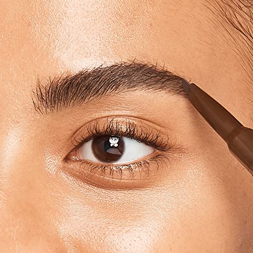 JOAH Brow Down To Me Dual Brow Pencil and Gel, Triangular Tip, Tinted Gel, Long-Lasting Vegan Formula, Smudge-Free Pencil Tip, Lightweight, Water-Resistant, Brunette