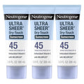 Neutrogena SPF 45 Ultra Sheer Sunscreen Lotion for Face & Body - Water-Resistant, Lightweight & Non-Greasy