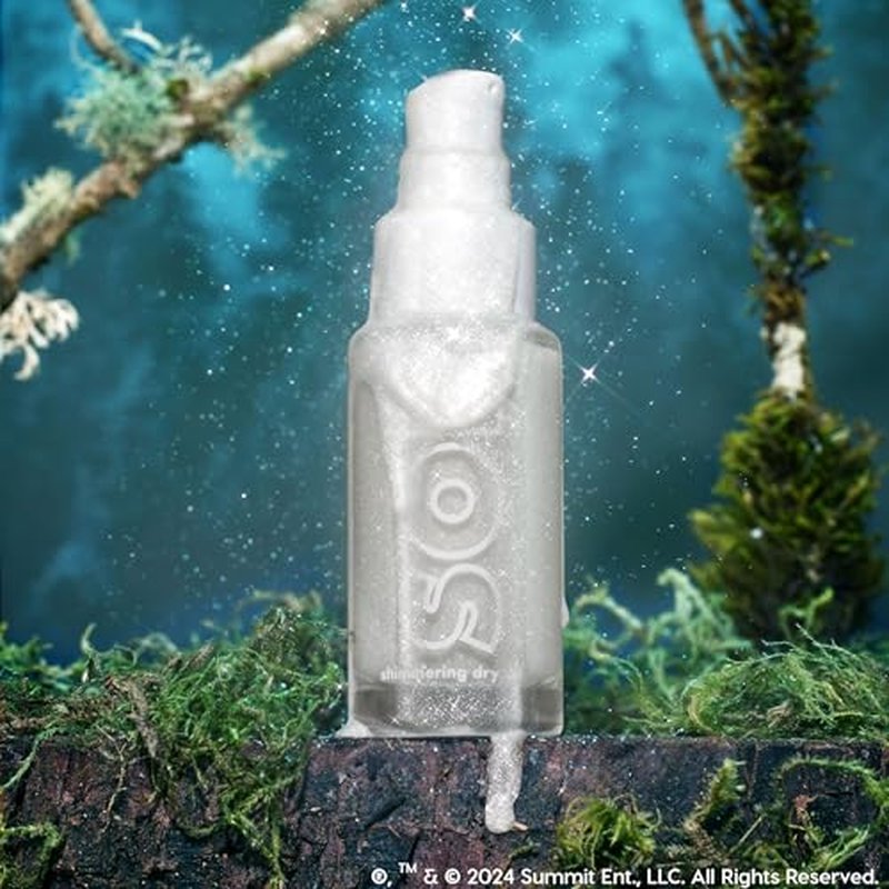 ColourPop x Twilight Sol Shimmering Dry Body Oil - Moisturizing Body Care, Shimmer Oil & Glowy Summer Makeup - Infused with Nourishing Coconut, Argan & Almond Oils - Like Diamonds (0.16 Fl Oz)