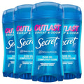 Women’s 72-Hour Clear Gel Antiperspirant Deodorant with PH Minerals, Pack of 4