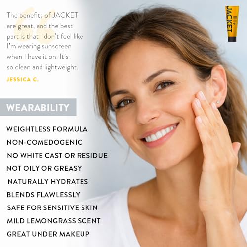 SPF 50 Mineral Sunscreen Lotion with Vitamin C Water Resistant 80 Min for Face & Body