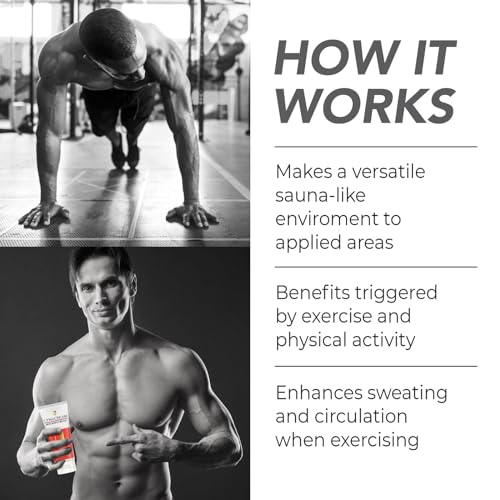 Lymacream Sweat Enhancer Cream for Workout Circulation & Toning - 7 Oz