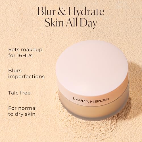 Laura Mercier Translucent Honey Loose Setting Powder Mini - Ultra Blur, Talc-Free