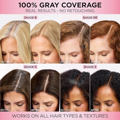 L'Oreal Paris Excellence Crème Permanent Hair Dye Kit 2-Pack 5RB Medium Reddish Brown