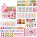 136PCS Spa Party Favors Set for Women - Eye Masks Lip Balm Hand Cream & Face Masks - Bachelorette & Birthday Gifts - Variation of THIS listing