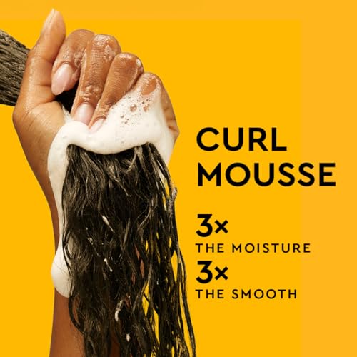 PATTERN Curl Mousse for Curly Hair 8 Fl Oz - Volume & Hold, Flake-Free
