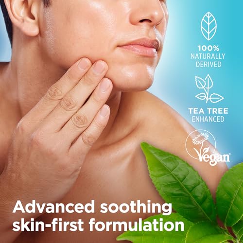 2 Fl Oz Sensitive Shaving Oil Duo Pack - Vitamin E & Tea Tree for Smooth, Precise Shaving