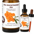 Best Nature's Cosmetics Sea Buckthorn Berry Oil ? 100% Pure, Cold-Pressed & Unrefined ? For Skin, Hair & Cosmetic Use ? Made in Canada ? 1 fl oz / 30 ml