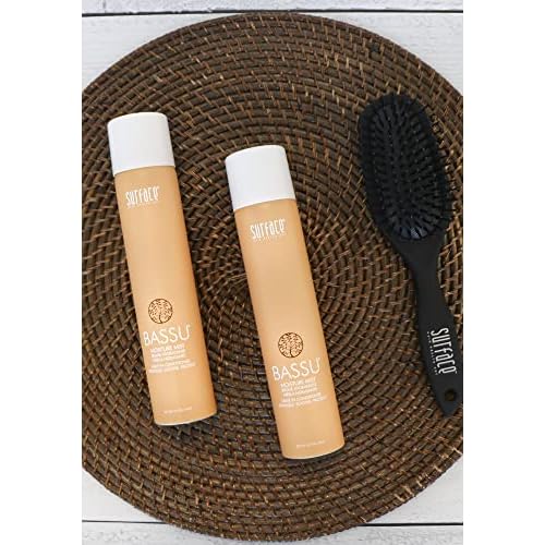 Surface Hair - Bassu Moisture Mist Leave-In Conditoner? Cleanses, Moisturizes, and Provides Sulfate Free Shine - 6oz