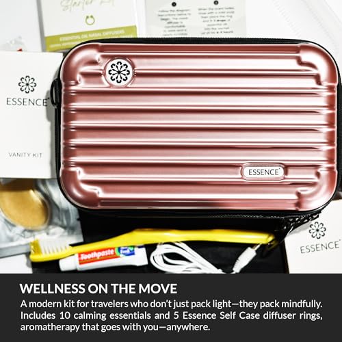 HONÉ Rose Travel Amenity Kit - Toiletry Organizer for Women