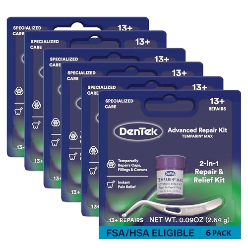Tooth Repair Kit for Crowns Fillings & Lost Dental Work - Emergency Dental Repair