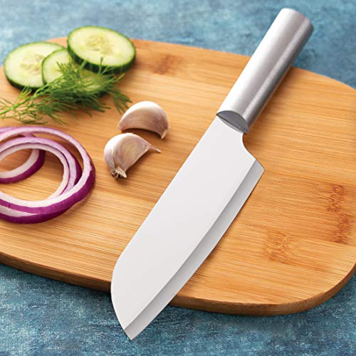 RADA Silver Cutlery Starter Gift Set (S38) with Sharpener - 7 Pieces