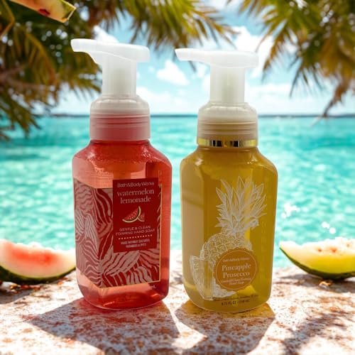 Foaming Hand Soap Duo - Watermelon Lemonade & Pineapple Prosecco, 8.75 fl oz each
