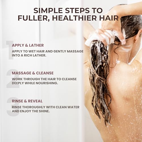 Collagen Hair Shampoo for Women - Thicker, Fuller, Salon-Quality Growth 16.9 oz
